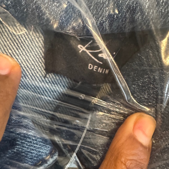 NWT RAILS Grove Denim trucker Jacket Starry night size small - Picture 5 of 7